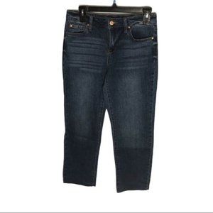 Celebrity Pink Cotton Spandex Cut Off Distressed